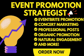 promote your linkedin event, concert, webinar eventbrite ads successfully