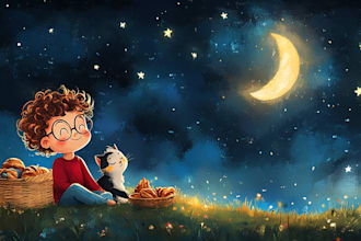 illustrate children story book illustration and children story book illustration