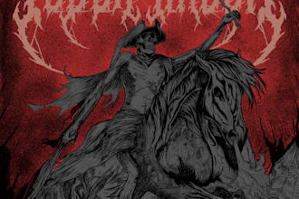 detailed dark, horror, metal, creepy art illustration