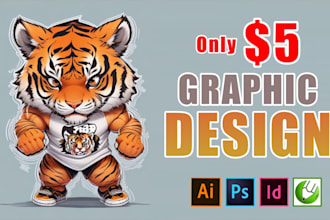 do adobe illustrator, photoshop any graphic design work, flyer, logo, redesign