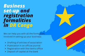 register your company in DR congo