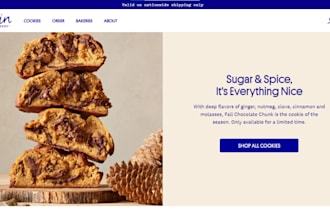 design bakery website bakery equipment shopify store dropishipping website