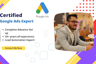 setup and manage highly profitable google ads  PPC campaigns