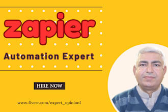 be your zapier integration and automation expert