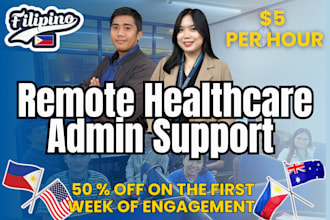 be your filipino admin support for home healthcare clinics