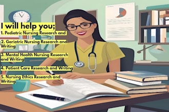 do geriatric, mental health, patient care, pediatric and nursing tasks