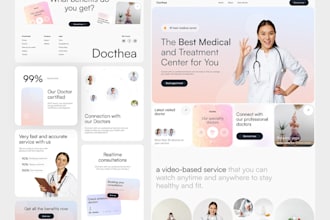 design medical website healthcare website clinic website doctor website