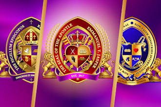 create a professional seal logo, bishop, or apostle seal