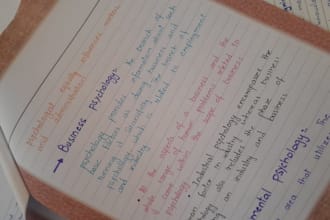 write  assignments, study notes, and documents by hand