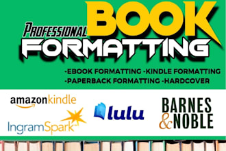 deliver professional book formatting