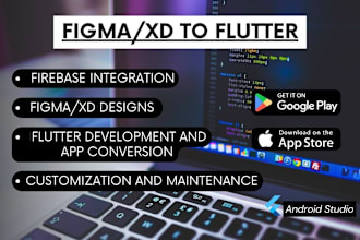 figma xd to flutter pixel perfect mobile app conversion