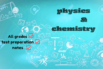 be your physics and chemistry online tutor