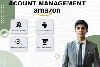 do product and account management on amazon with free audit