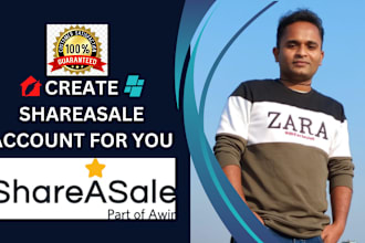 create shareasale account for you