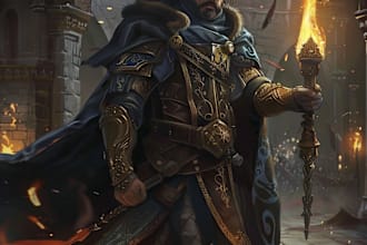 make dnd character art