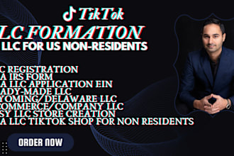 create wyoming llc UK ltd USA llc tiktok shop for non resident
