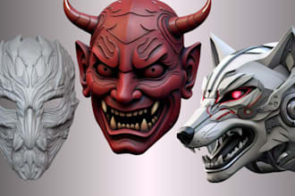 model mask 3d mask helmet 3d helmet 3d cosplay mask helmet cosplay 3d mask