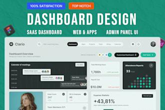 do website ui ux design, dashboard ui ux design, uiux, saas