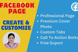 create, set up and fix your professional facebook business page or shop page