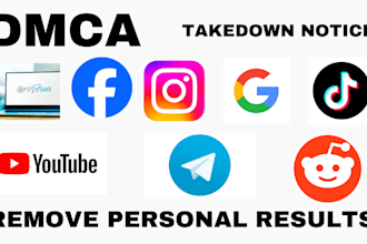 remove harassing defaming content on facebook tiktok reddit google onlyfans etsy