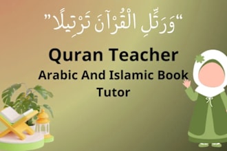 be your expert online quran teacher  with tajweed