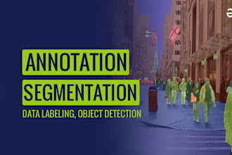 annotate videos, images maps, segmentation, data labeling, tagging, bounding box