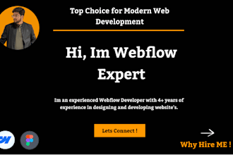 develop webflow website design and convert figma to webflow