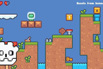 complete 2d 3d godot game, fps game, simulator game, level and assets, rpg game
