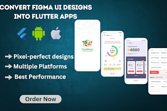 convert figma to flutter UI fast and clean