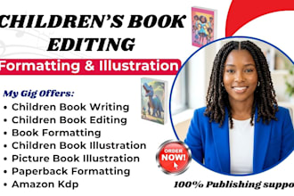 do children book editing children story books format children book illustration