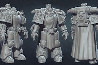 custom dnd miniatures expert sculpting 3d modeling for tabletop gaming