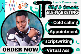 do tele marketing sales call b2b cold calling virtual assistant script writing