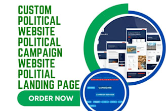 design unique political campaign website political campaign wordpress website