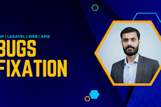 fix bugs in laravel and PHP web apps and apis