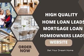 generate home loan leads homeowner leads home buyers leads mortgage loan website