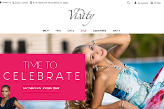 design jewelry website, jewelry shopify website, build ecommerce website shopify