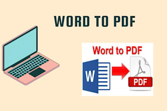 convert word to pdf