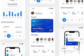 develop finance app, budget app, fintech app, loan app, investment app