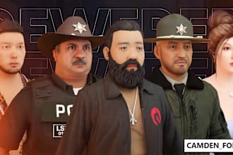 make peds, clothing for fivem or gta v