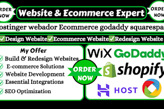 wix website thinkific website bubble io website webador website godaddy website