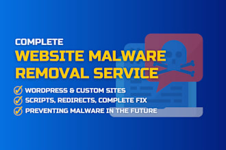 fix wordpress malware hacked website completely
