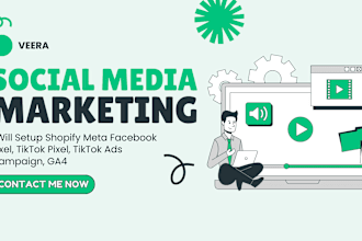 setup shopify meta facebook pixel, tik tok pixel, tik tok ads campaign, ga4