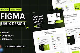 do figma design, figma website design, website mockup,  figma design website