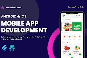 build flutter mobile app development ios app development android app creation