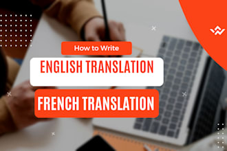 do top notch french into english translation and vice versa