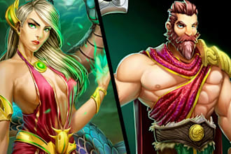 do dnd character art illustration commissions