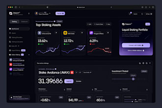 develop trading app, fintech app, crypto wallet app