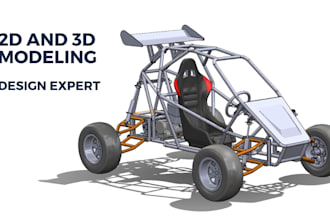 create cad models,3d and 2d products, 3d printing files professionally
