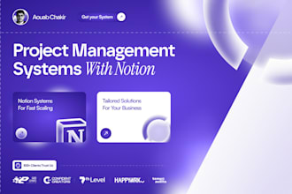 make a project management system for your business