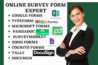 setup pandadoc zoho forms typeform microsoft forms surveymonkey google forms